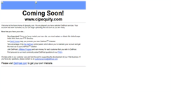 Desktop Screenshot of cipequity.com